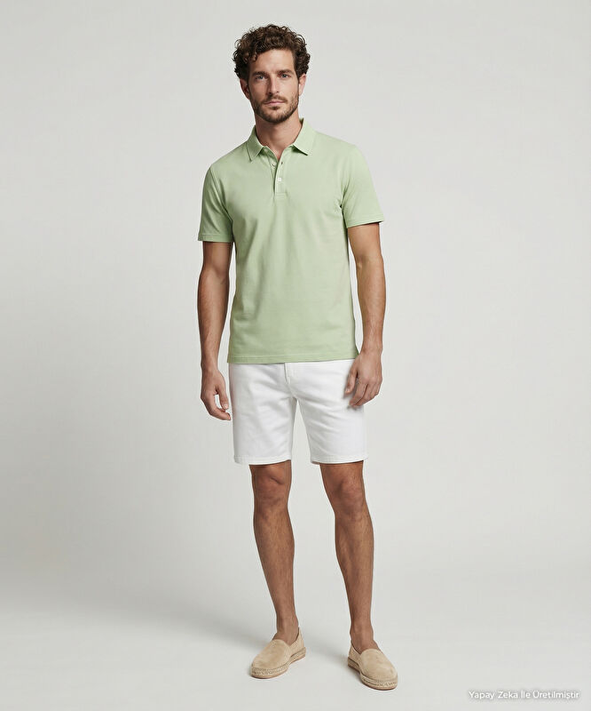 Regular Polo Yaka Kısa Kol T-shirt