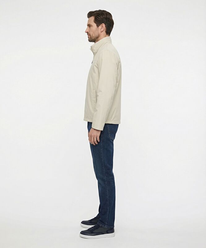 Regular Kapüşonlu Yaka Uzun Kol Yağmurluk