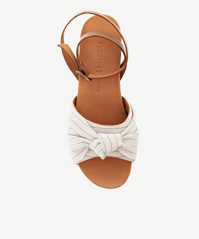 Kumaş Bantlı Espadril Sandalet