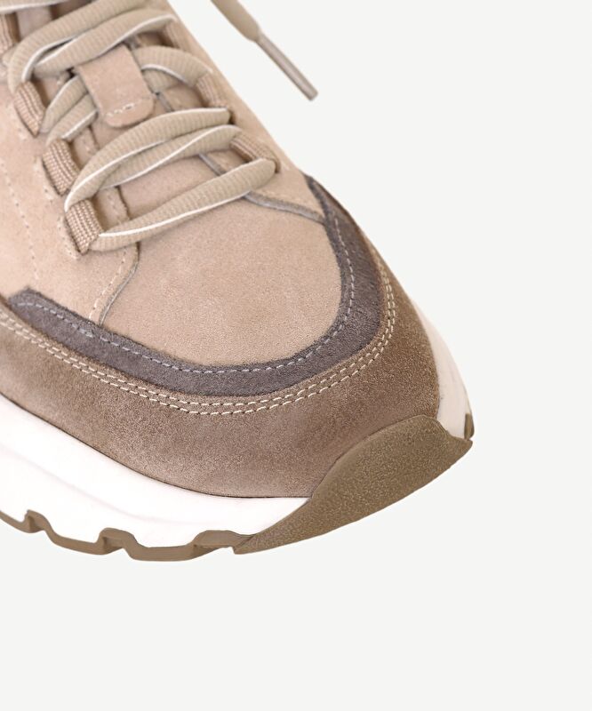 Kalın Tabanlı Süet Spor Ayakkabı