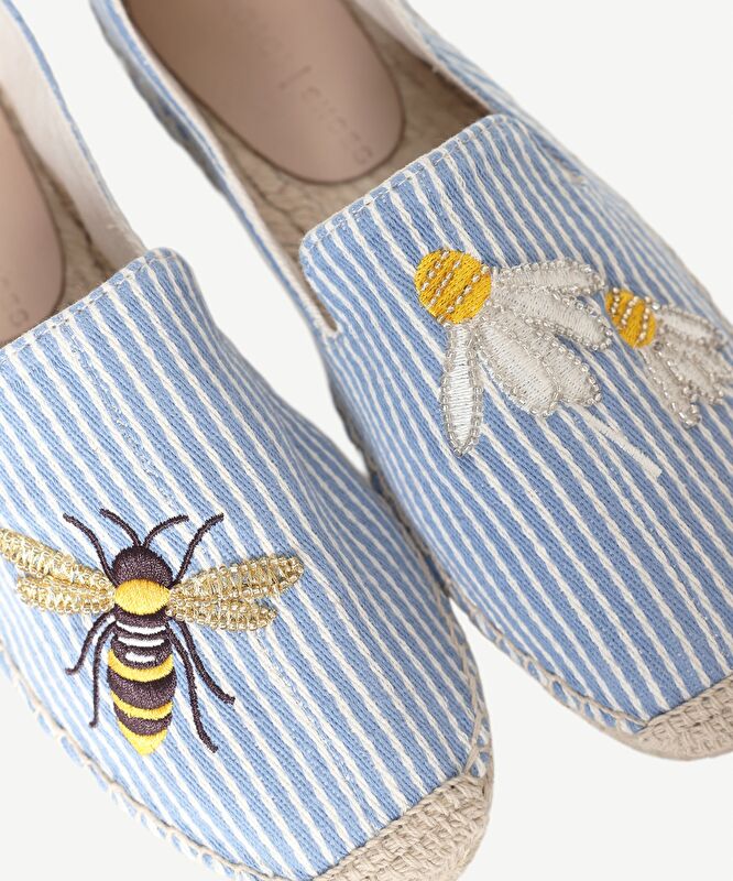 Arı Nakış İşlemeli Espadril