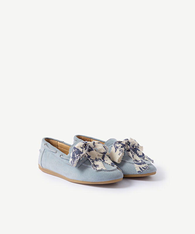 Süet Bağcıklı Loafer