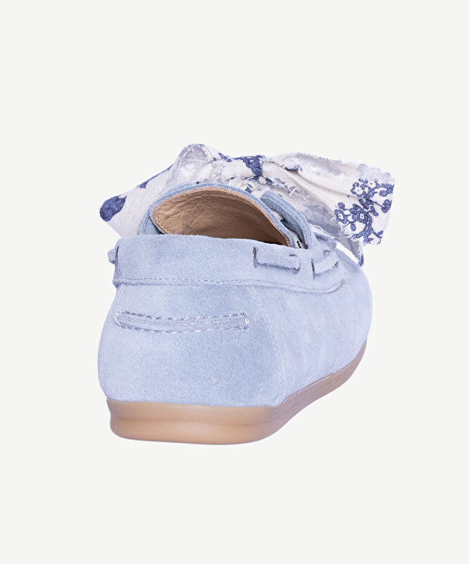 Süet Bağcıklı Loafer