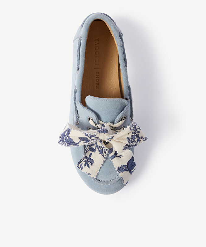 Süet Bağcıklı Loafer