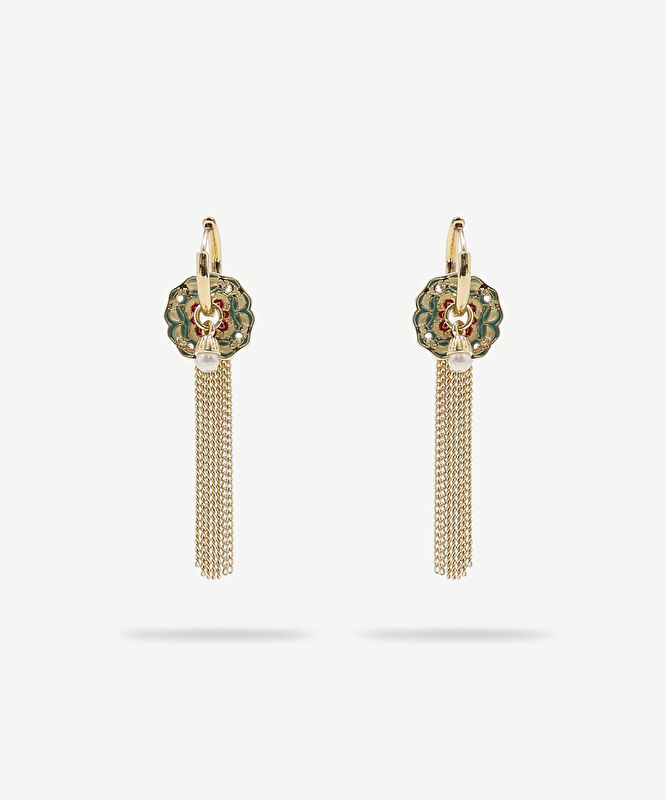 Çıkarılabilir Aksesuarlı Halka Küpe