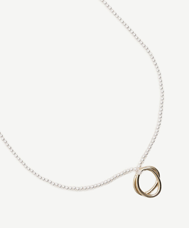 Uç Detaylı Uzun Bocuk Kolye