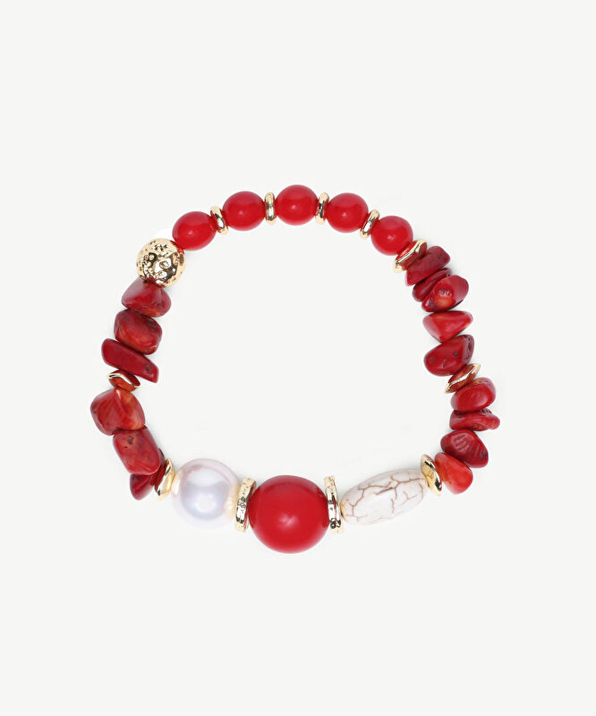 Mercan Detaylı Bileklik