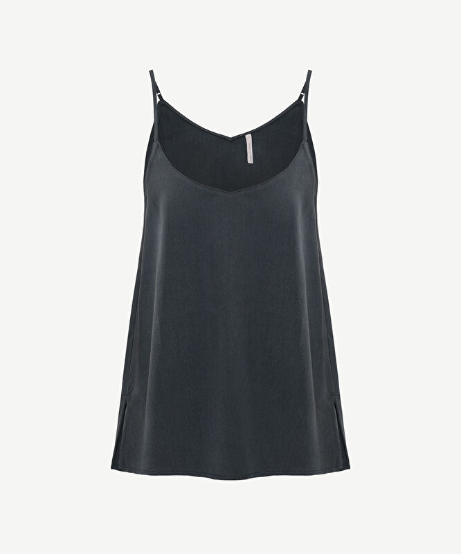 Regular V Yaka Askılı Bluz