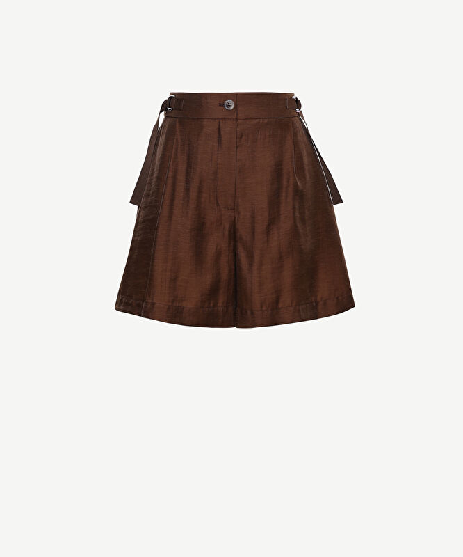 Regular Normal Bel Bermuda/Şort