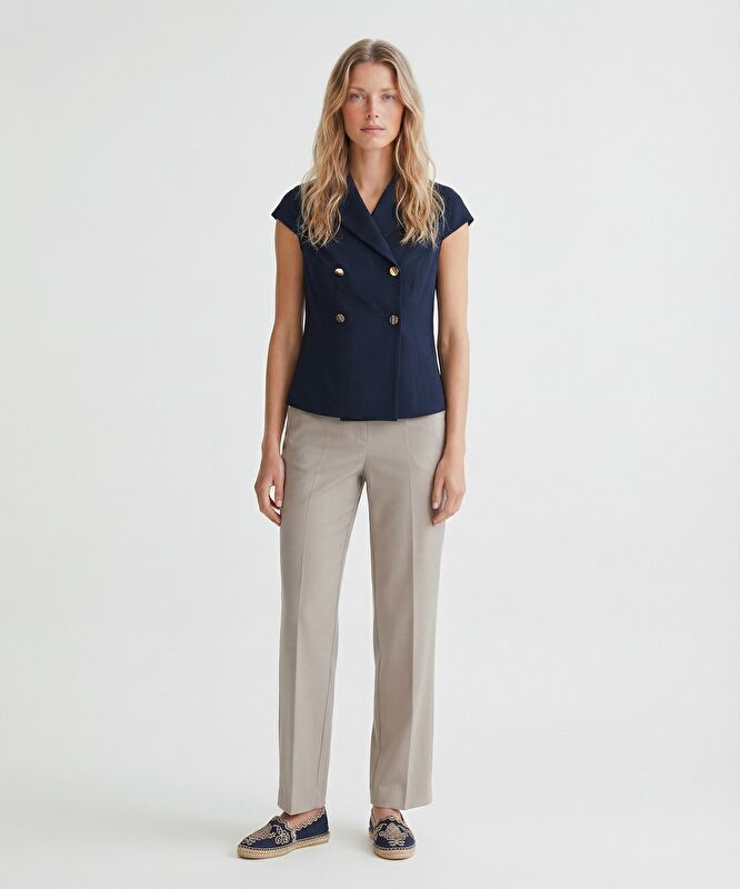 Tailored Ceket Yaka Kısa Kol Ceket