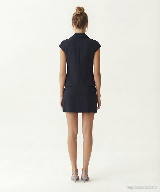 Tailored Ceket Yaka Kısa Kol Ceket