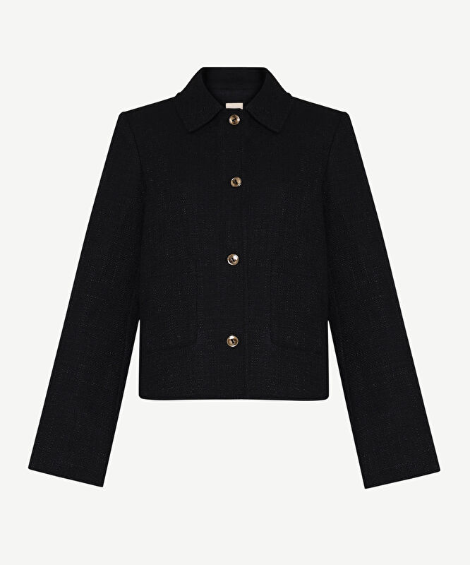 Regular V Yaka Uzun Kol Ceket