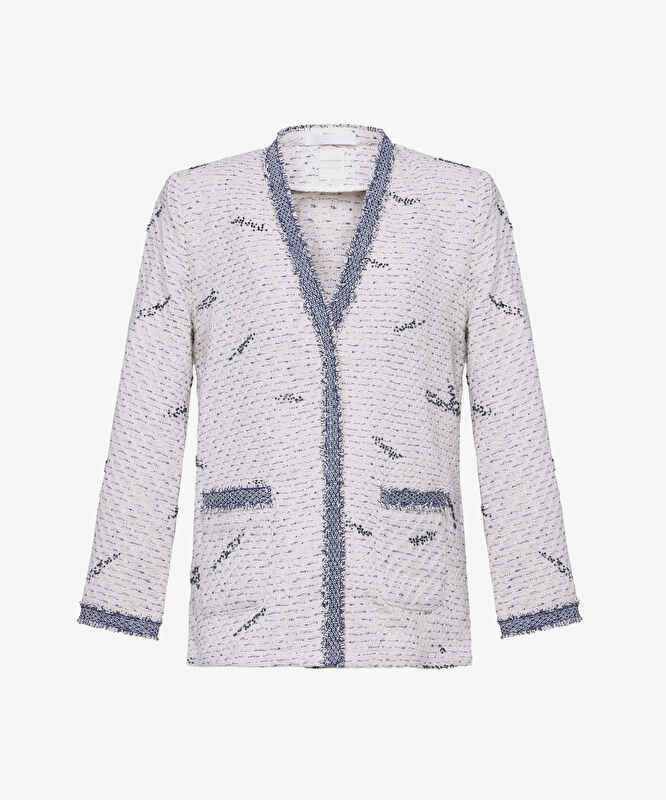 Regular V Yaka Uzun Kol Ceket