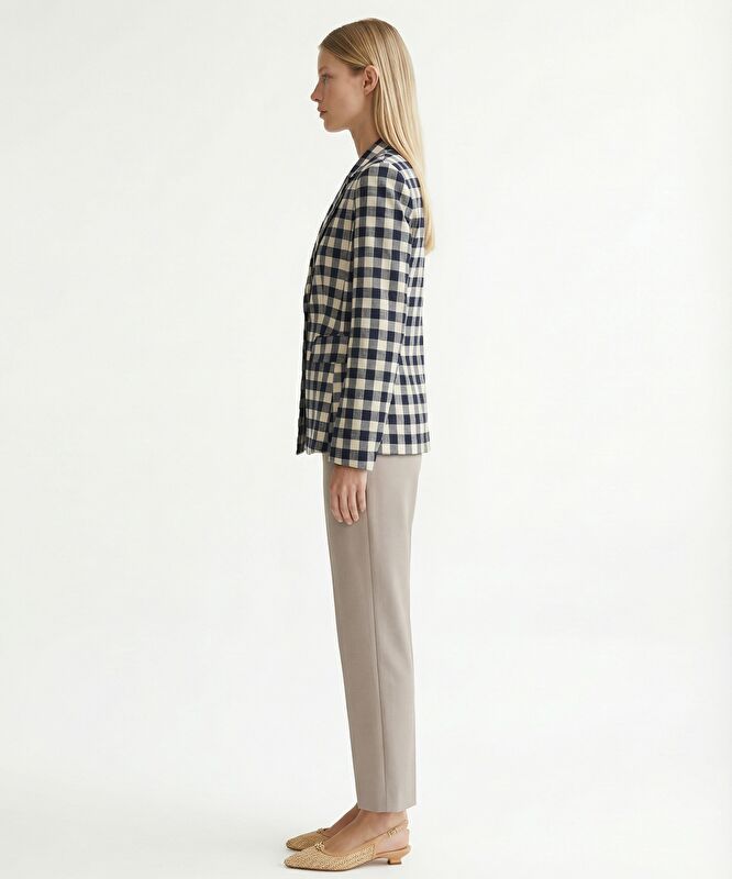 Regular Ceket Yaka Uzun Kol Ceket