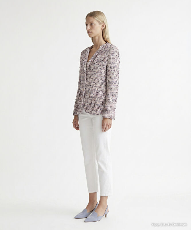 Tailored Bisiklet Yaka Uzun Kol Ceket