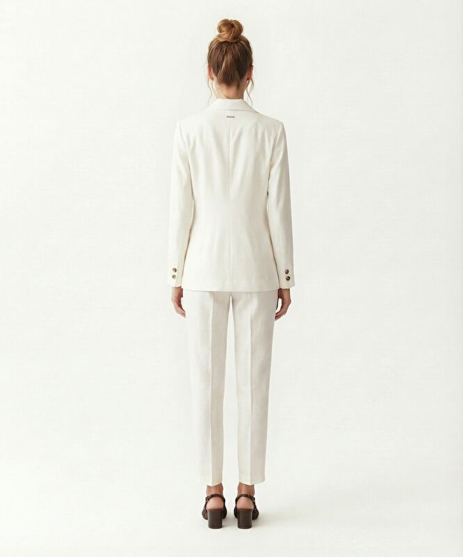 Regular Ceket Yaka Uzun Kol Ceket