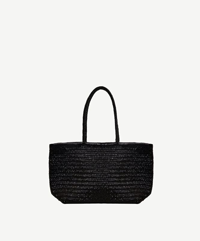 Örgülü Deri Omuz Çantası