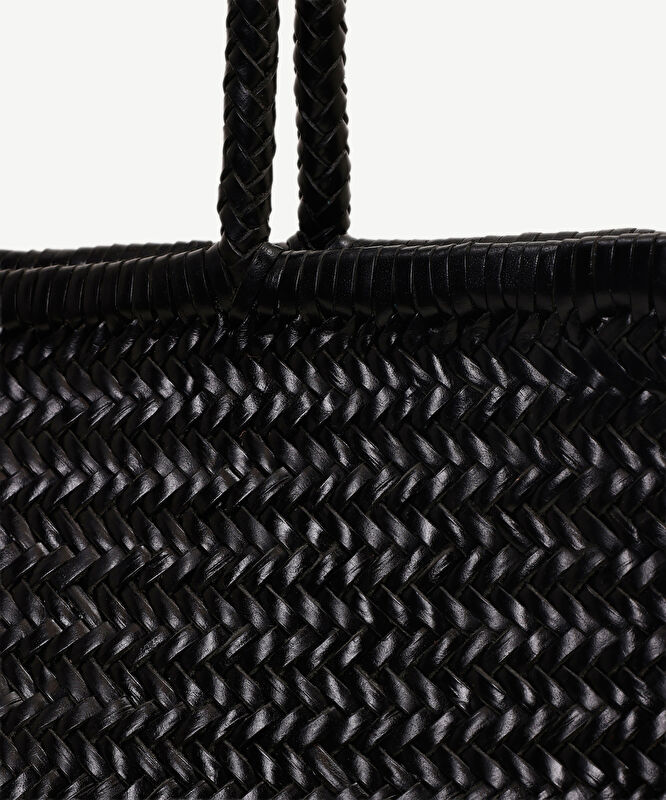 Örgülü Deri Omuz Çantası