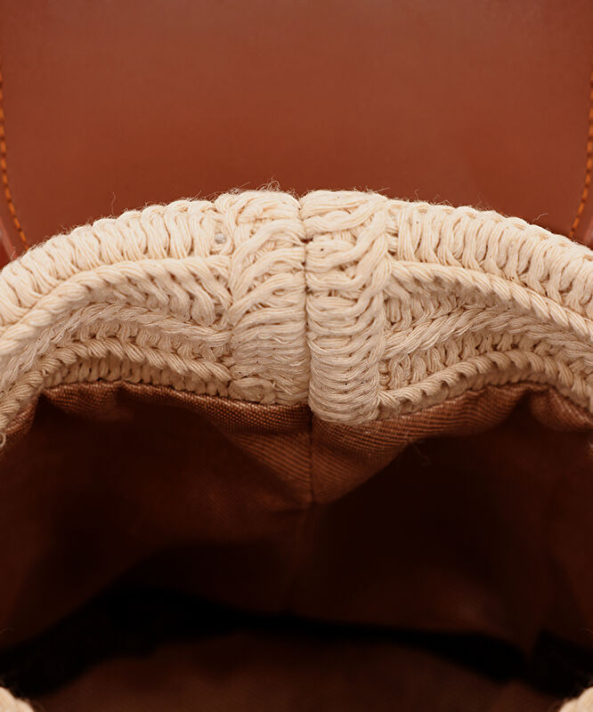 Kumaş Örgülü Küçük Çapraz Çanta