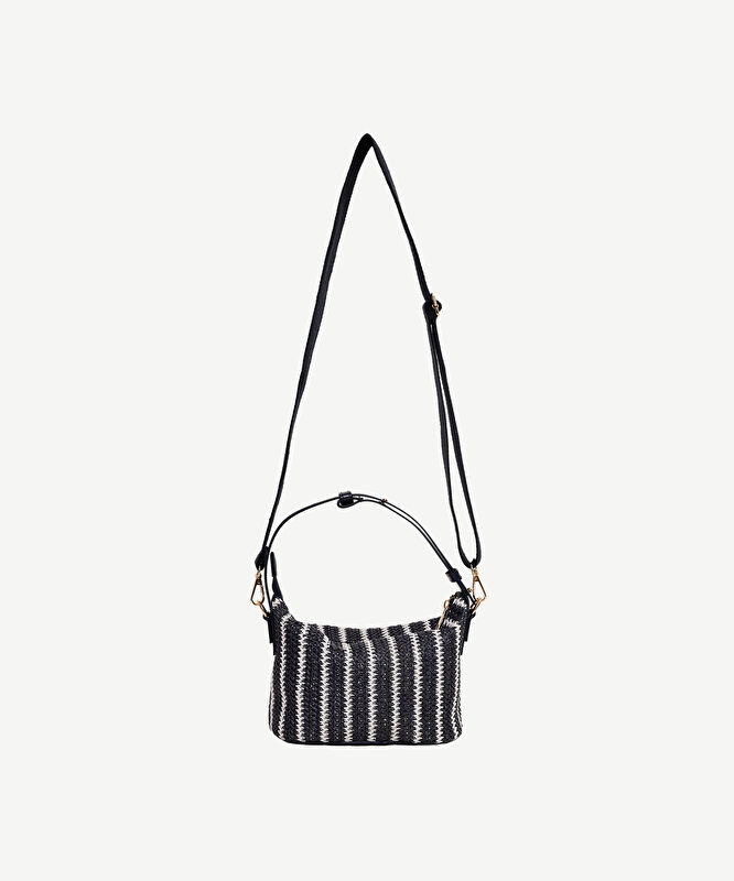 Hasır Örgülü Çapraz Çanta