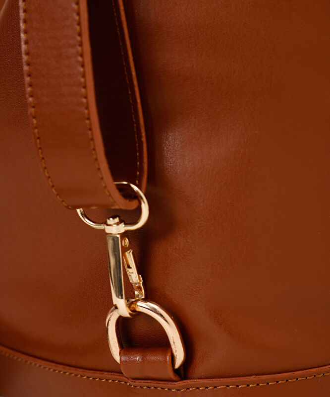 Büzgü Kapamalı Suya Dayanıklı Kumaş Sırt Çantası