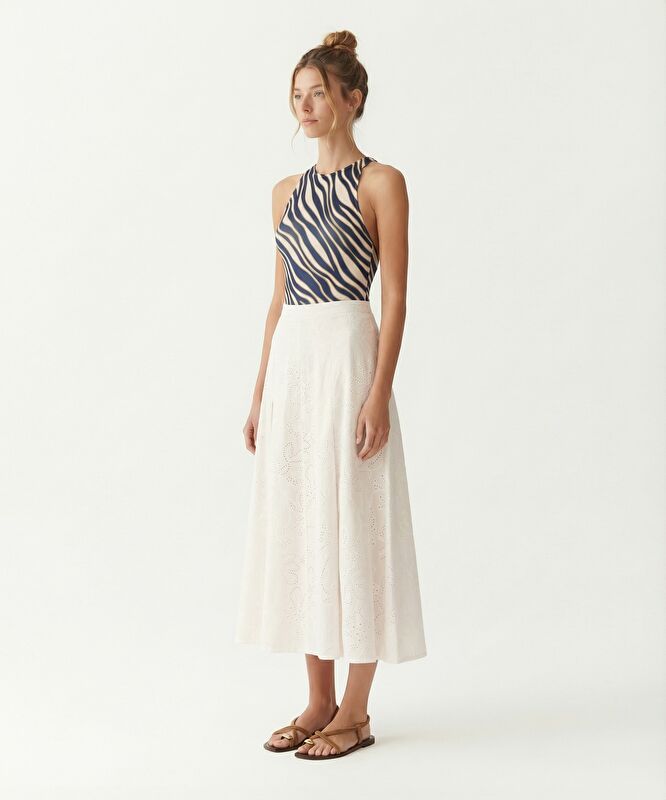 Kloş Yüksek Bel Etek