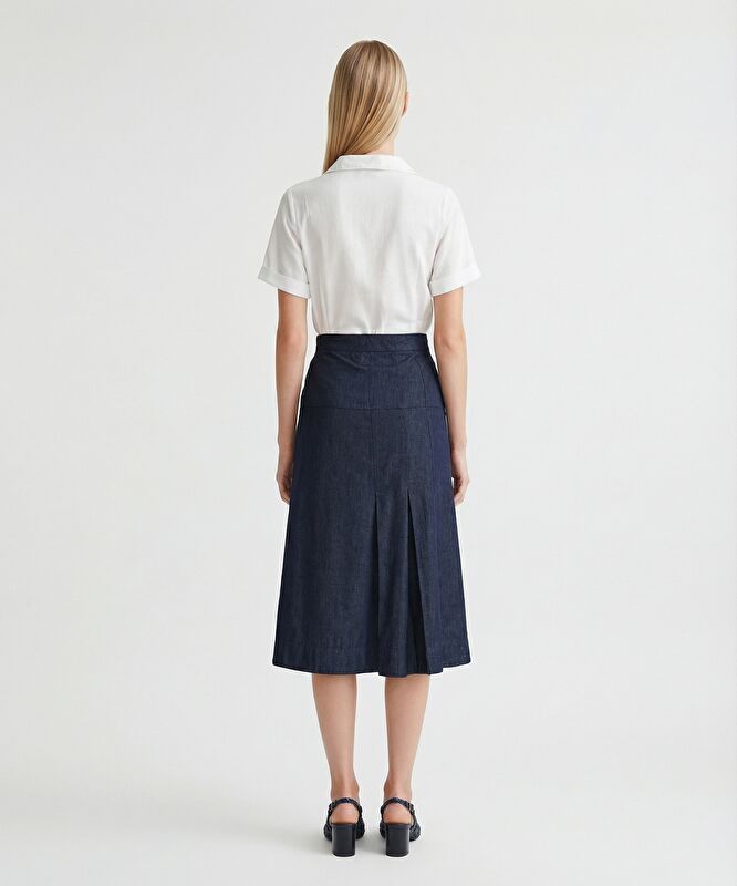 Kloş Yüksek Bel Etek