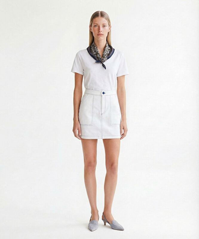 A Form Yüksek Bel Etek