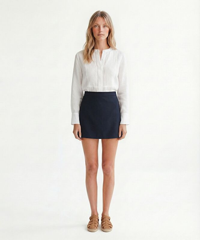 A Form Yüksek Bel Etek