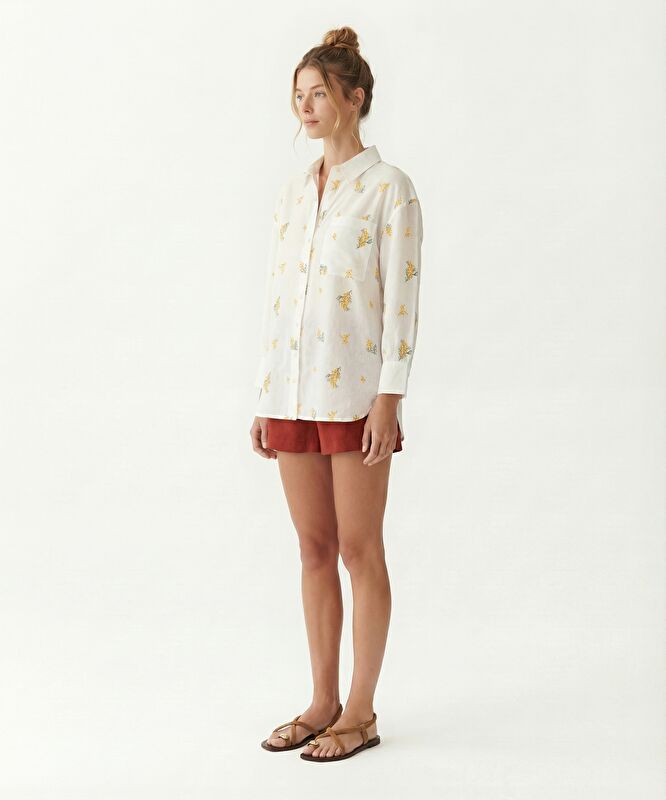 Regular Gömlek Yaka Uzun Kol Gömlek