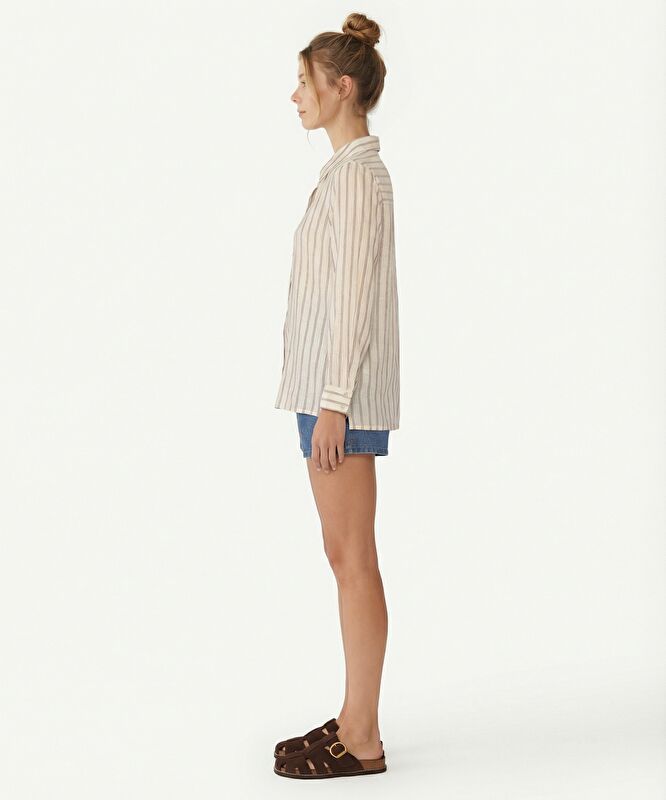 Regular Gömlek Yaka Uzun Kol Gömlek