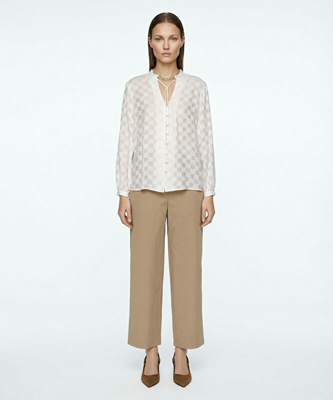 Regular Hakim Yaka Uzun Kol Gömlek