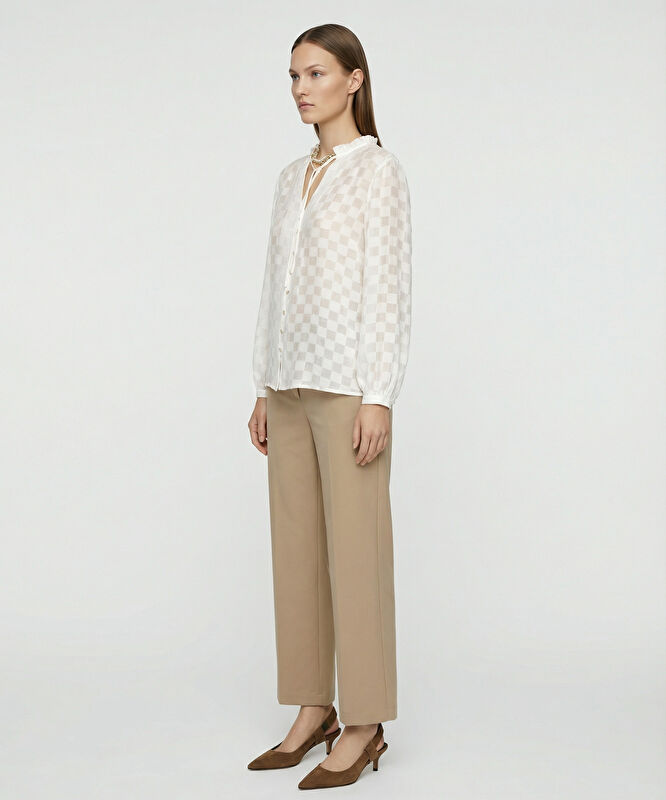 Regular Hakim Yaka Uzun Kol Gömlek