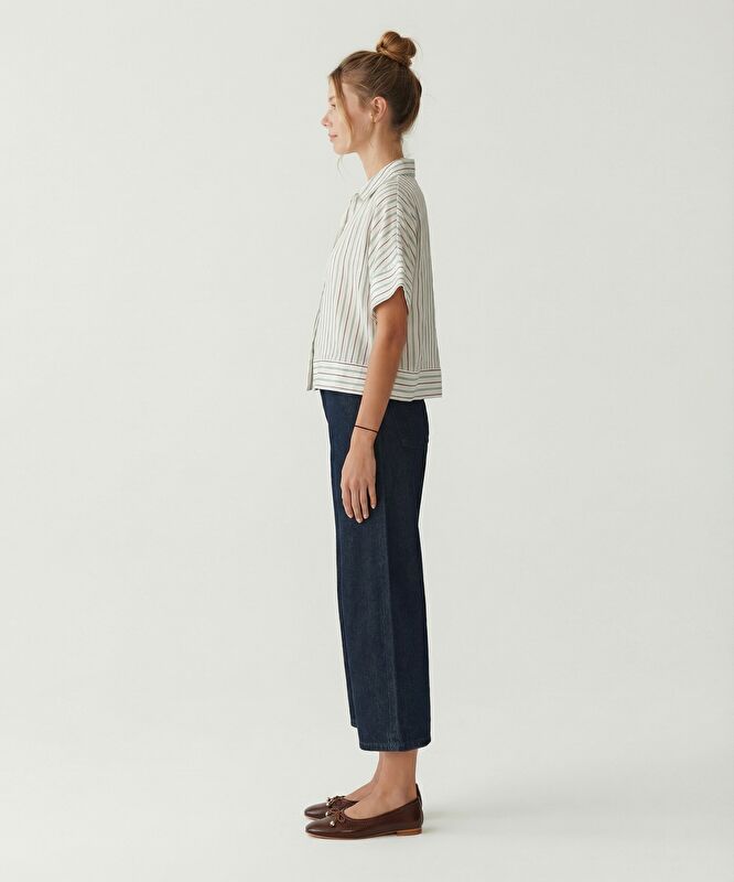 Regular Gömlek Yaka Kısa Kol Gömlek