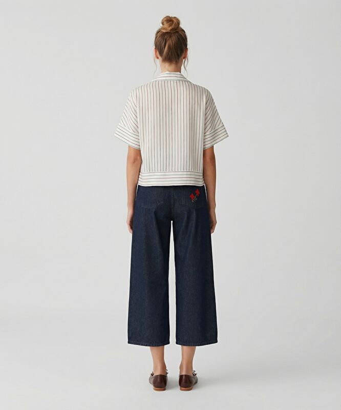 Regular Gömlek Yaka Kısa Kol Gömlek