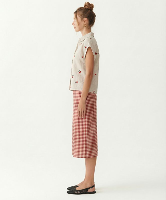 Regular Gömlek Yaka Kısa Kol Gömlek