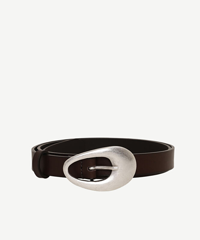 Toka Detaylı Deri Kemer