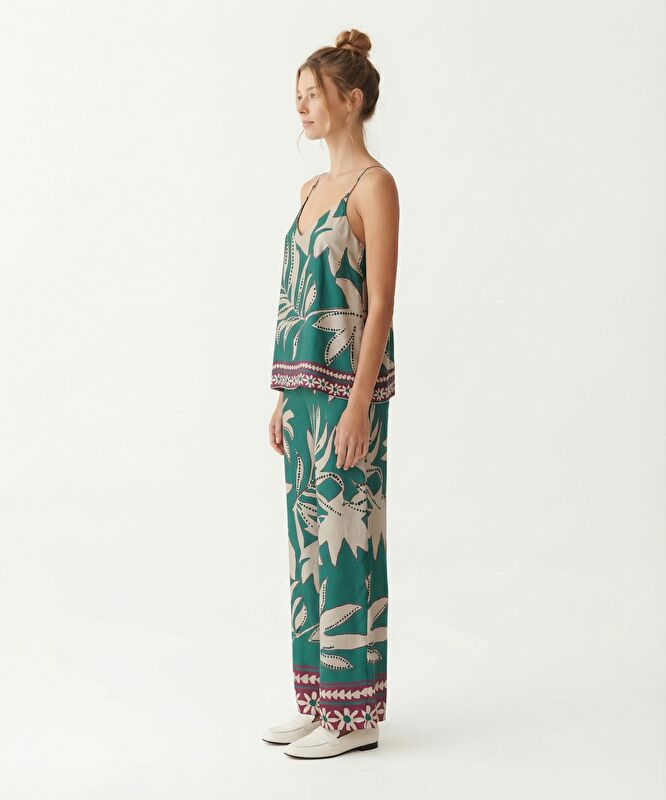 Geniş Normal Bel Pantolon