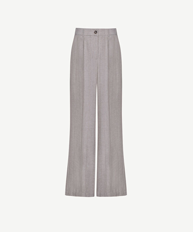 Geniş Yüksek Bel Pantolon