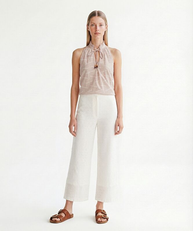 Geniş Normal Bel Pantolon