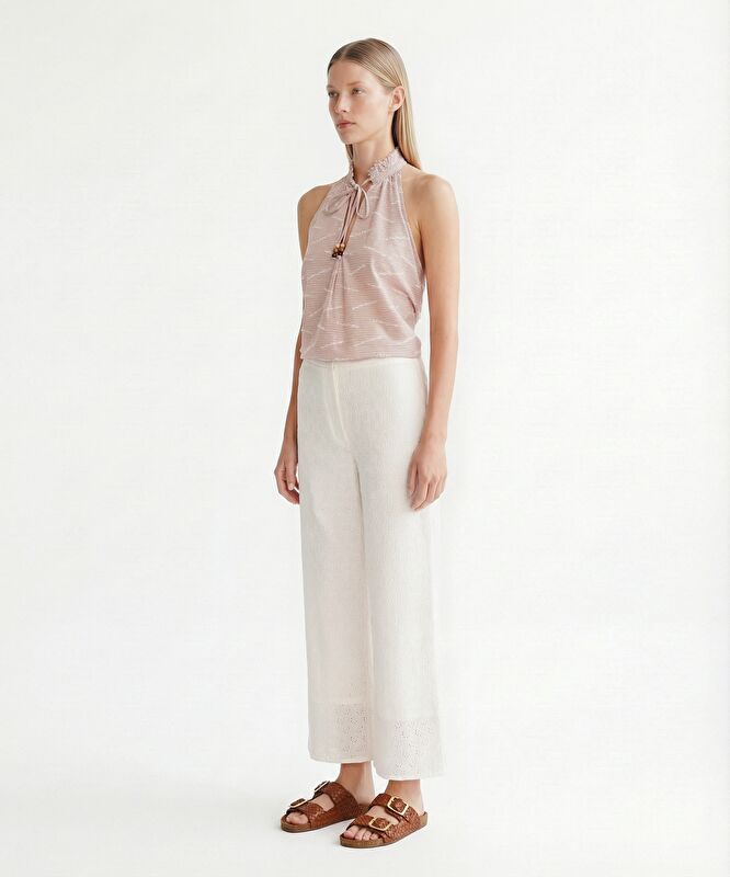 Geniş Normal Bel Pantolon