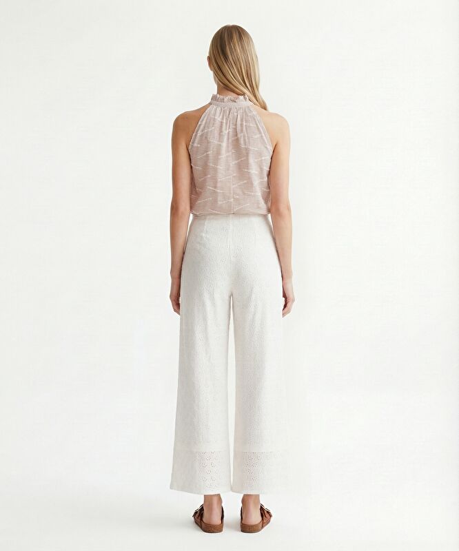 Geniş Normal Bel Pantolon