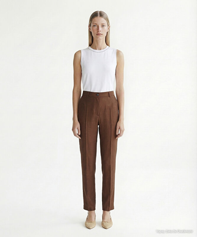 Slim Normal Bel Pantolon