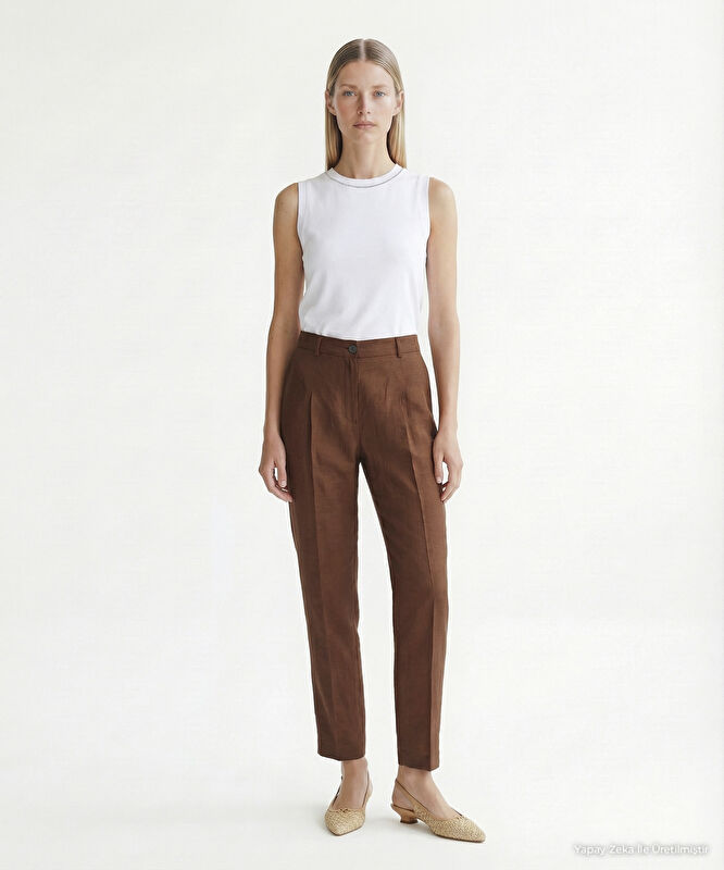 Slim Normal Bel Pantolon