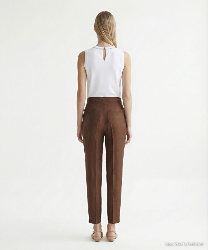 Slim Normal Bel Pantolon