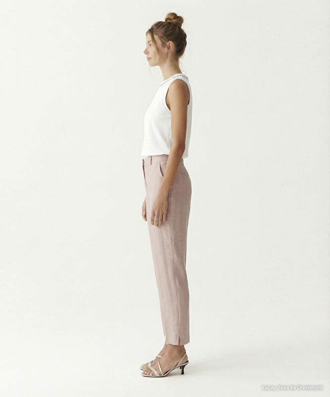 Slim Normal Bel Pantolon
