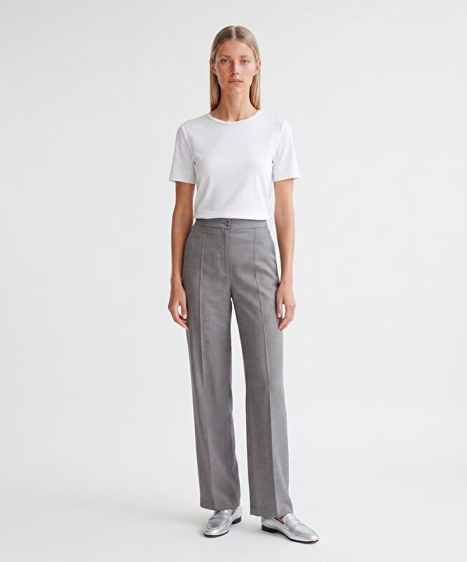 Wide Leg Normal Bel Pantolon