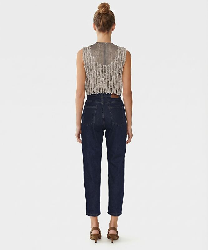 Mom Yüksek Bel Pantolon