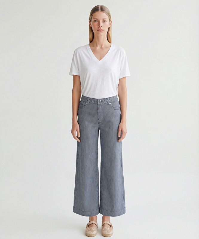 Wide Leg Yüksek Bel Pantolon