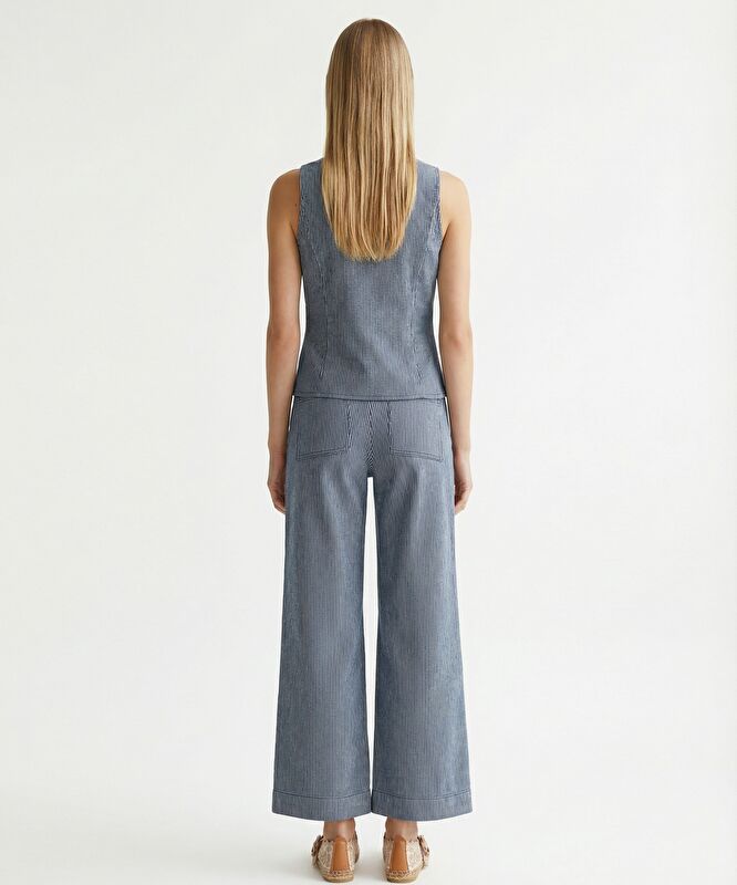 Wide Leg Yüksek Bel Pantolon